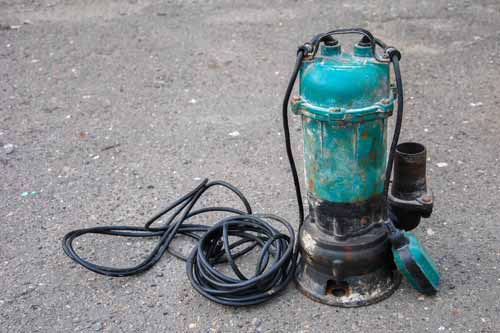 green sump pump