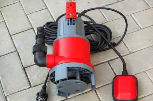 red sump pump